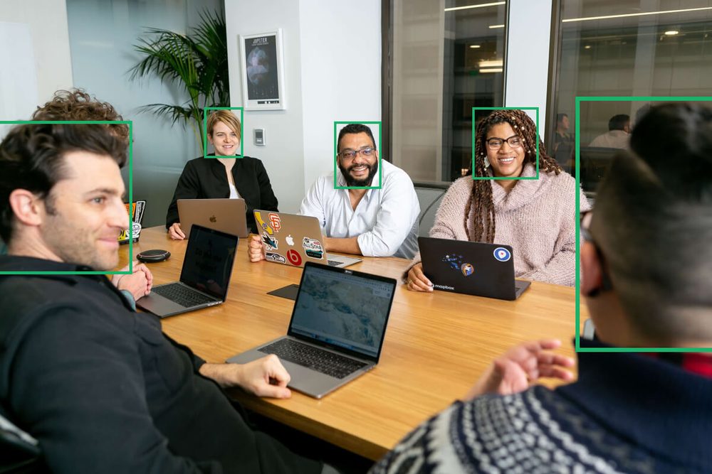 AI facial and object recognition on a Ditaba camera feed